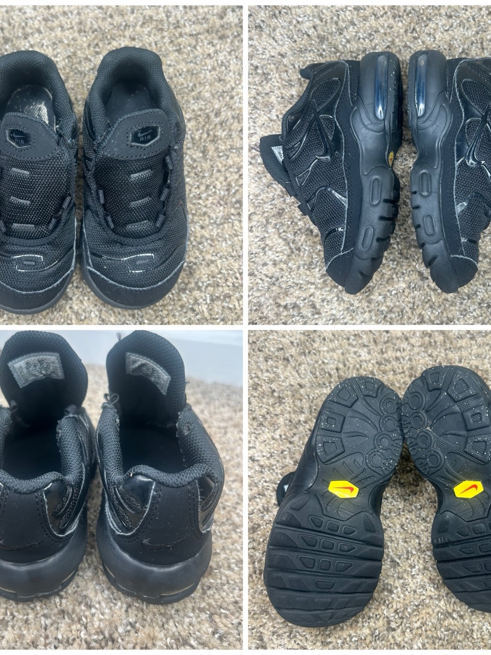 🔵2 for$25 Nike Air Max Plus Black